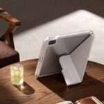 iPad Air4/5/6/7 手帳型 ケース スタンド機能 ストラップ付属 アップル アイパッド