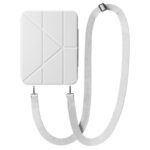 iPad Air4/5/6/7 手帳型 ケース スタンド機能 ストラップ付属 アップル アイパッド