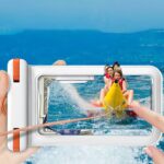 防水ポーチ スマホ防水 ケース IPX8防水規格 PVC製 携帯防水ケース 完全防水ケース