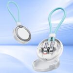 USB-C コネクタ キーホルダータイプ マグネットリングホルダー付き急速充電ケーブル Apple Watch磁気充電 to USB C ケーブル キーホルダータイプ