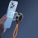 USB-C コネクタ キーホルダータイプ マグネットリングホルダー付き急速充電ケーブル Apple Watch磁気充電 to USB C ケーブル キーホルダータイプ