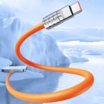 USB-C コネクタ キーホルダータイプ マグネットリングホルダー付き急速充電ケーブル Apple Watch磁気充電 to USB C ケーブル キーホルダータイプ