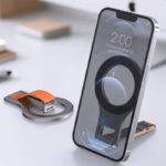 両面 折り畳式 マグネット式 スマホ スタンド Magsafe対応 スマートフォン 強磁器マグネット 全機種対応 マグネット iphone スタンド