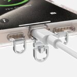ステンレス製 スマホストラップ用 背面 シールパッド