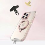 ステンレス製 スマホストラップ用 背面 シールパッド