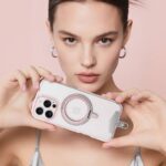 ステンレス製 スマホストラップ用 背面 シールパッド