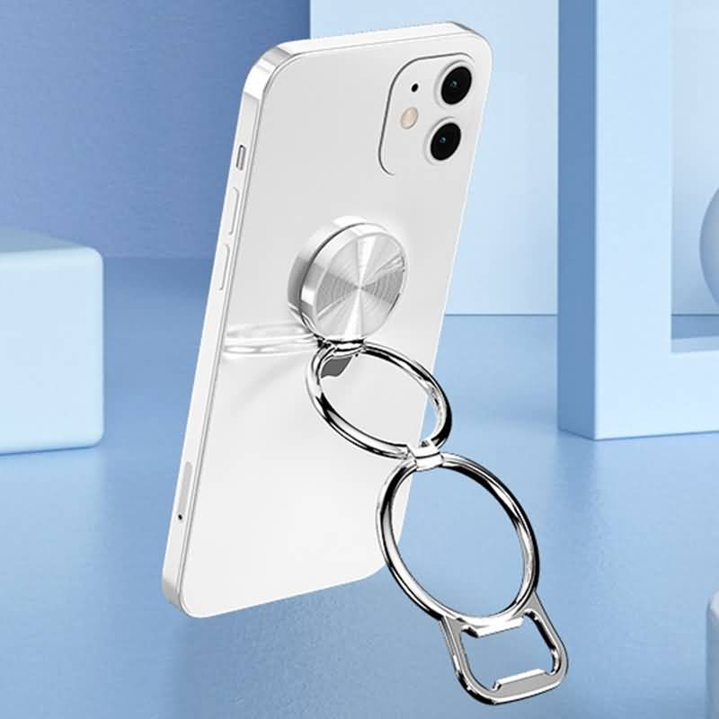 バンカーリング スマホ リング 薄型 iPhone リング スタンド