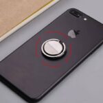 バンカーリング スマホ リング 薄型 iPhone リング スタンド