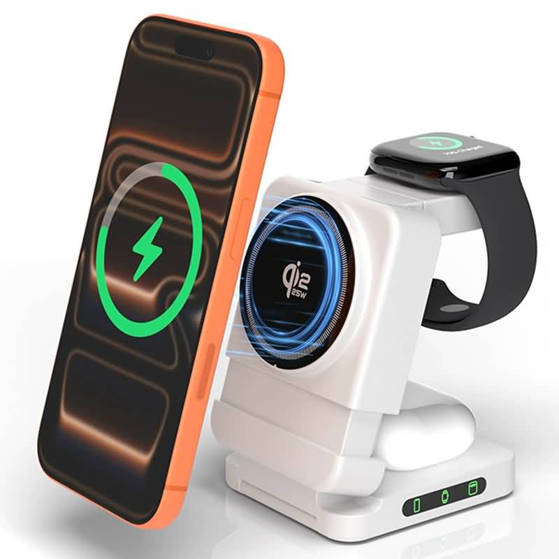 PD25W 快速充電器 3in1 ワイヤレスチャージャー QI2.2 ワイヤレス充電器 iPhone充電器