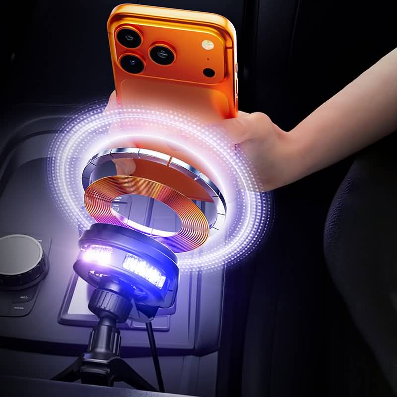 Qi2.2 MagSafe対応 強磁力 車載ホルダー T16 PD25W 半導体冷凍 快速充電器
