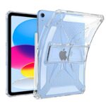iPad Air 11 (2025）背面型ケース スタンド機能 2in1 PC+TPU アップル アイパッド カバー