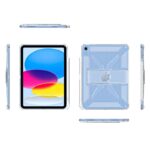 iPad Air 11 (2025）背面型ケース スタンド機能 2in1 PC+TPU アップル アイパッド カバー