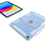 iPad Air 11 (2025）背面型ケース スタンド機能 2in1 PC+TPU アップル アイパッド カバー
