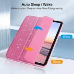 iPad10 手帳型ケース スタンド機能 アップル アイパッド 背面型ケース カバー iPad ケース