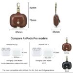 Airpods pro3 本革 ケース AirPods3 第三世代 本革製 Apple Airpods Pro3 カバー エアーポッズ カバー