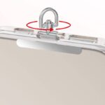 ステンレス製 0.02mm薄型 スマホストラップ用 背面 シールパッド ネックストラップ ストラップホルダー