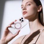 ステンレス製 0.02mm薄型 スマホストラップ用 背面 シールパッド ネックストラップ ストラップホルダー