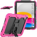 iPad Air 11 (2025）背面型ケース スタンド機能 PC+TPU アップル アイパッド 背面型ケース カバー iPad ケース