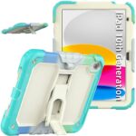 iPad Air 11 (2025）背面型ケース スタンド機能 PC+TPU アップル アイパッド 背面型ケース カバー iPad ケース