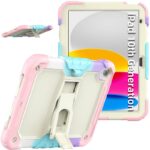 iPad Air 11 (2025）背面型ケース スタンド機能 PC+TPU アップル アイパッド 背面型ケース カバー iPad ケース