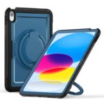 iPad Air 11 (2025）背面型ケース スタンド機能 PC+TPU アップル アイパッド 背面型ケース カバー iPad ケース iPad 11th 2025 ケース