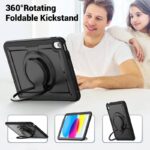 iPad Air 11 (2025）背面型ケース スタンド機能 PC+TPU アップル アイパッド 背面型ケース カバー iPad ケース iPad 11th 2025 ケース