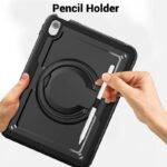 iPad Air 11 (2025）背面型ケース スタンド機能 PC+TPU アップル アイパッド 背面型ケース カバー iPad ケース iPad 11th 2025 ケース