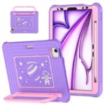iPad Air11/Pro11/Air4/Air5 シリコン製背面型ケース スタンド機能