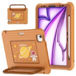 iPad Air11/Pro11/Air4/Air5 シリコン製背面型ケース スタンド機能