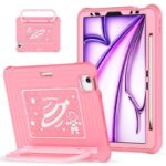 iPad Air11/Pro11/Air4/Air5 シリコン製背面型ケース スタンド機能
