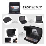 ノートPC 遮光カバー S/L-Size PC用サンシェード＆保護ケース ノートPCケース ノートパソコン用サンシェード