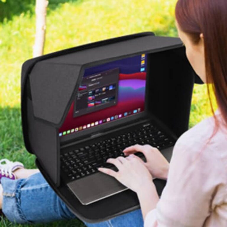 ノートPC 遮光カバー S/L-Size PC用サンシェード＆保護ケース ノートPCケース ノートパソコン用サンシェード