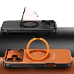 iPhone17 合成革 背面型 ケース magsafe対応ケース iPhone17ケース iPhone17pro ケース