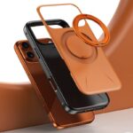 iPhone17 合成革 背面型 ケース magsafe対応ケース iPhone17ケース iPhone17pro ケース