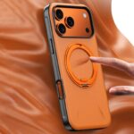 iPhone17 合成革 背面型 ケース magsafe対応ケース iPhone17ケース iPhone17pro ケース