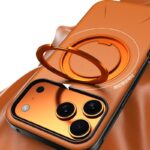 iPhone17 合成革 背面型 ケース magsafe対応ケース iPhone17ケース iPhone17pro ケース