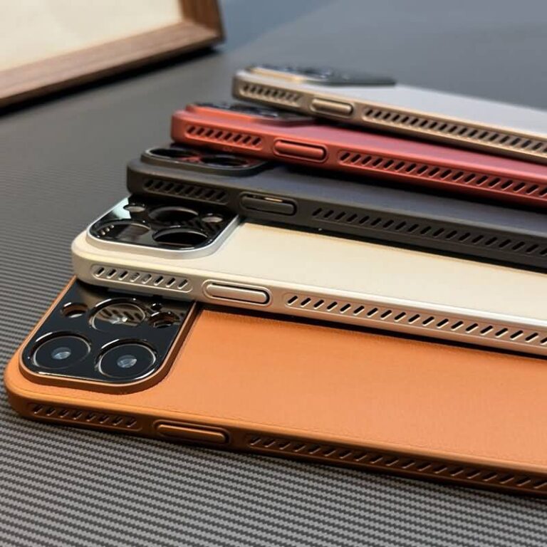 iPhone 17 合成革 背面型 ケース