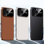 iPhone 17 合成革 背面型 ケース