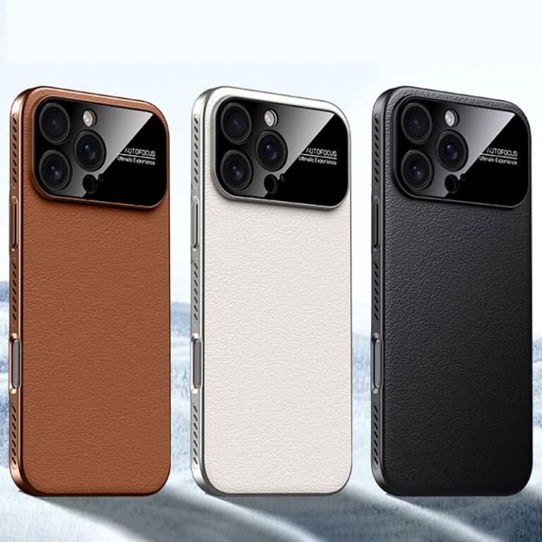 iPhone 17 合成革 背面型 ケース