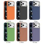 iPhone17 合成革 背面ケース magsafe対応ケース iPhone17ケース iPhone17pro ケース スマホケース