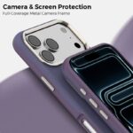 iPhone17 合成革 背面ケース magsafe対応ケース iPhone17ケース iPhone17pro ケース スマホケース