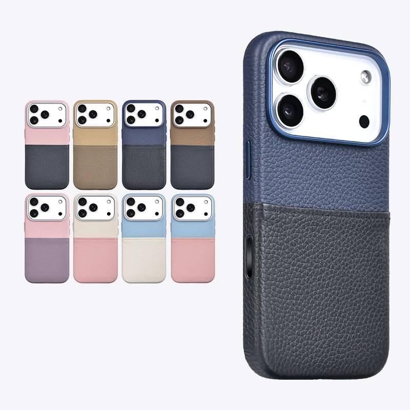 AC03202026033-10 iPhone 17 本革 背面型ケース magsafe対応ケース iPhone 17pro 対応 背面型ケース iPhone16本革製レザー ケース スマホケース