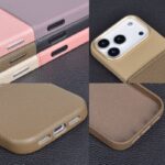 iPhone 17 本革 背面型ケース magsafe対応ケース iPhone 17pro 対応 背面型ケース iPhone16本革製レザー ケース スマホケース