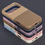 iPhone 17 本革 背面型ケース magsafe対応ケース iPhone 17pro 対応 背面型ケース iPhone16本革製レザー ケース スマホケース
