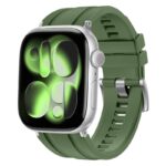 アップルウォッチ バンド Apple Watch 49mm S11 46mm 45/44/42mm 高品質 FKM ラバー フッ素ゴム ラバー ベルト