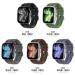 アップルウォッチ バンド Apple Watch 49mm S11 46mm 45/44/42mm 高品質 FKM ラバー フッ素ゴム ラバー ベルト