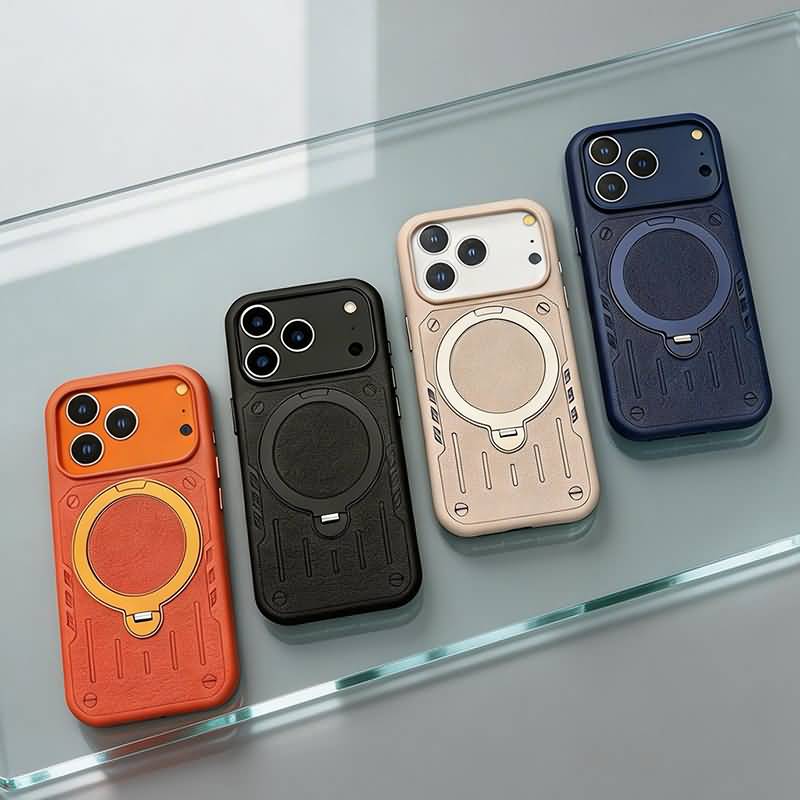 AC03252026006-13 iPhone 17 合成革 背面型 ケース iPhone 17pro 対応ケース iPhone17 PUレザー ケース