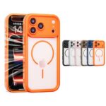 iPhone 17pro 2in1 PC+TPU ケース magsafe対応ケース iPhone 17pro ケース iphone全機種対応 ケース iPhone17 pro max ケース