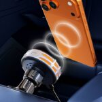 車載ホルダー ワイヤレス充電器 Qi2.2認証 PD25W急速充電 車載ホルダー 冷却ファン内蔵 マグネット式 スマホホルダー