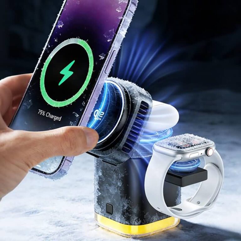 Qi2.2 3in1ワイヤレス充電器 PD25W 快速充電器 Apple watch &Air Pods充電可能 折れ畳式 ワイヤレス充電 スタンド機能 ワイヤレスチャージャー iPhone充電器